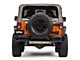Smittybilt Tubular Rear Bumper without Hitch; Gloss Black (07-18 Jeep Wrangler JK)