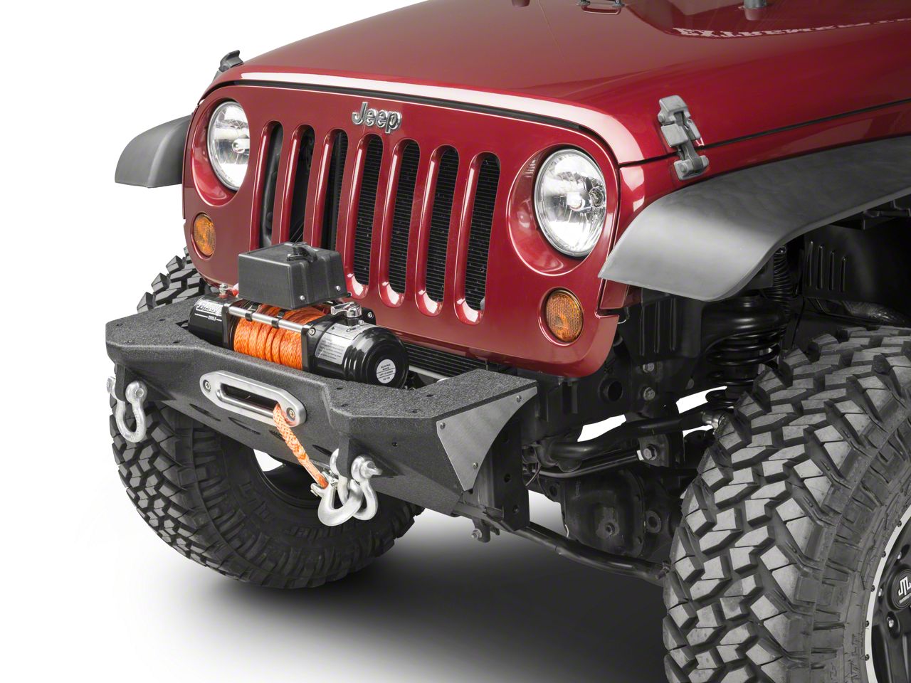 Smittybilt Jeep Wrangler XRC M.O.D. Center Section Stubby Front Bumper