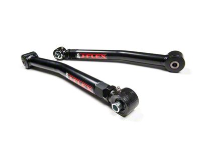 JKS Manufacturing J-Flex Adjustable Rear Upper Control Arms for 0 to 6-Inch Lift (18-23 Jeep Wrangler JL)