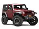 Smittybilt XRC M.O.D. Center Section Stubby Front Bumper with Winch Plate; Black Textured (07-18 Jeep Wrangler JK)