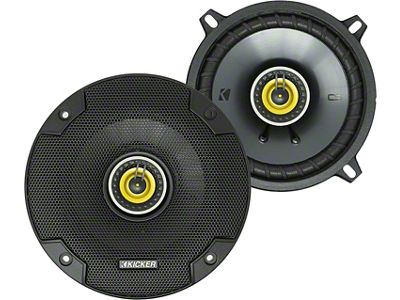 Kicker CS-Series 5.25-Inch Coaxial Speakers (86-95 Jeep Wrangler YJ)