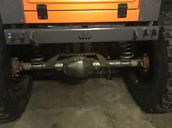 Wizard Works Offroad Rear Bumper; Bare Steel (97-06 Jeep Wrangler TJ)
