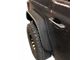 Rear Tube Fender Flares; Black Aluminum Diamond Plate (18-24 Jeep Wrangler JL)