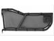 Mesh Covers for Front Adventure Tube Doors; Black (20-24 Jeep Gladiator JT)