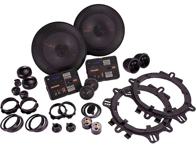 Kicker KS-Series 6.50-Inch Component Speakers (07-21 Tundra)