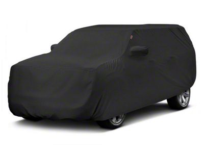 Covercraft Custom Car Covers Form-Fit Car Cover; Black (76-86 Jeep CJ7 w/o Spare Tire)