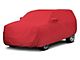 Covercraft Custom Car Covers Form-Fit Car Cover; Bright Red (76-86 Jeep CJ7 w/ Spare Tire)