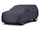 Covercraft Custom Car Covers Form-Fit Car Cover; Charcoal Gray (76-86 Jeep CJ7 w/ Spare Tire)