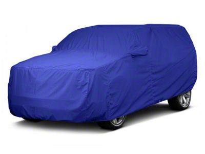 Covercraft Custom Car Covers Ultratect Car Cover; Blue (07-18 Jeep Wrangler JK 4-Door)