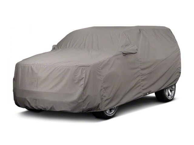 Covercraft Custom Car Covers Ultratect Car Cover; Gray (76-86 Jeep CJ7 w/o Spare Tire)