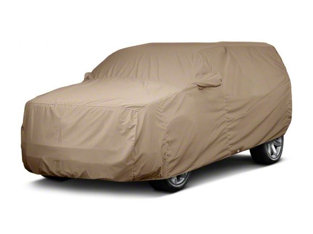 Covercraft Custom Car Covers Ultratect Car Cover; Tan (07-18 Jeep Wrangler JK 4-Door)