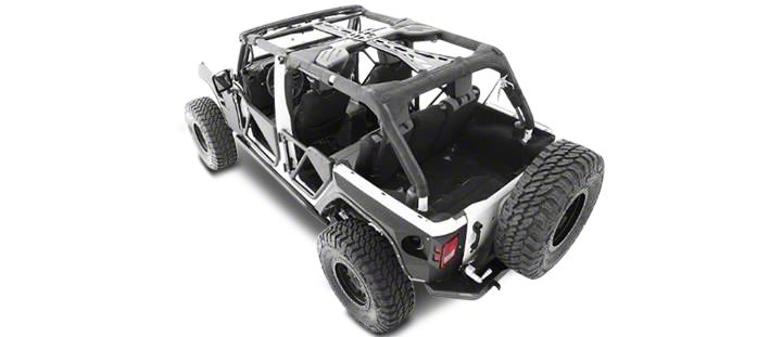 Smittybilt SMT76904 Smittybilt 76904 SRC Roll Cage Kit - 6 Piece