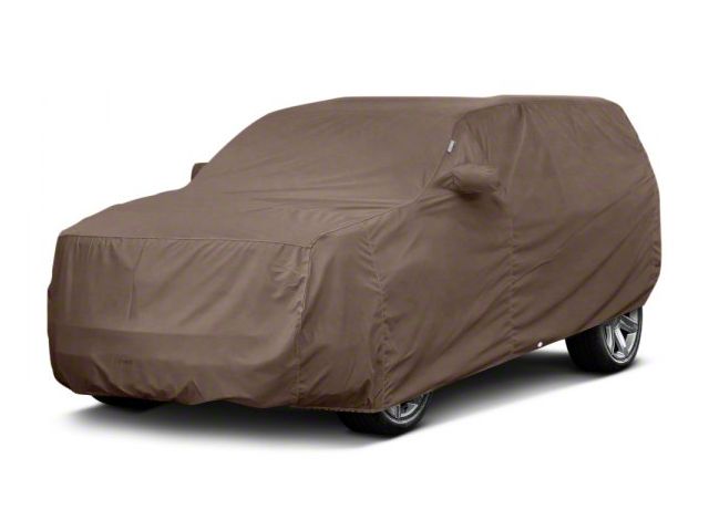 Covercraft Custom Car Covers WeatherShield HP Car Cover; Taupe (07-18 Jeep Wrangler JK 4-Door)