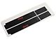 Jeep Licensed by RedRock Carbon Fiber Door Sill Decal; Red (20-24 Jeep Gladiator JT)