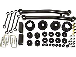Daystar 2-Inch Suspension Lift Kit with Front Lower Control Arms (18-23 Jeep Wrangler JL)