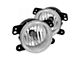 OE Style Replacement Fog Lights; Clear (07-11 Jeep Wrangler JK)