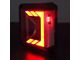 Renegade Series LED Tail Lights; Black Housing; Clear Lens (07-18 Jeep Wrangler JK)
