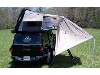 Overland Vehicle Systems Bushveld Awning for 2-Person Roof Top Tent