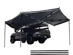 Overland Vehicle Systems Nomadic 270 LT Awning with Travel Cover; Driver Side