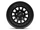 KMC Canyon Satin Black Wheel; 17x8.5 (18-24 Jeep Wrangler JL)