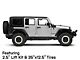 KMC Grenade Crawl Beadlock Satin Black Wheel; 17x8.5 (07-18 Jeep Wrangler JK)