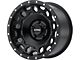 KMC Holeshot Satin Black Wheel; 17x9 (07-18 Jeep Wrangler JK)