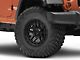 KMC Recon Satin Black Wheel; 17x9 (07-18 Jeep Wrangler JK)