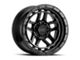 KMC Recon Satin Black Wheel; 17x9 (20-24 Jeep Gladiator JT)