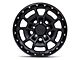 KMC Summit Satin Black Wheel; 17x8.5 (18-24 Jeep Wrangler JL)