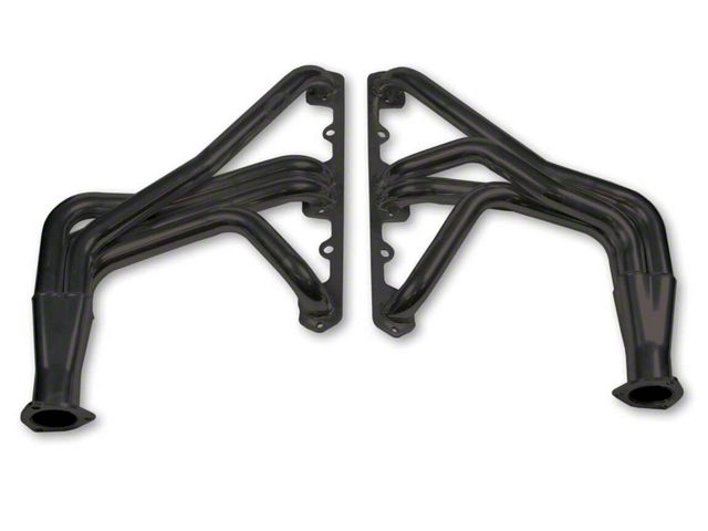 Hooker BlackHeart 1-5/8-Inch Competition Full Length Headers; Black Painted (76-80 5.0L Jeep CJ7)