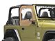 Smittybilt Soft Top Door Skins with Clear Windows; Spice Denim (97-06 Jeep Wrangler TJ)