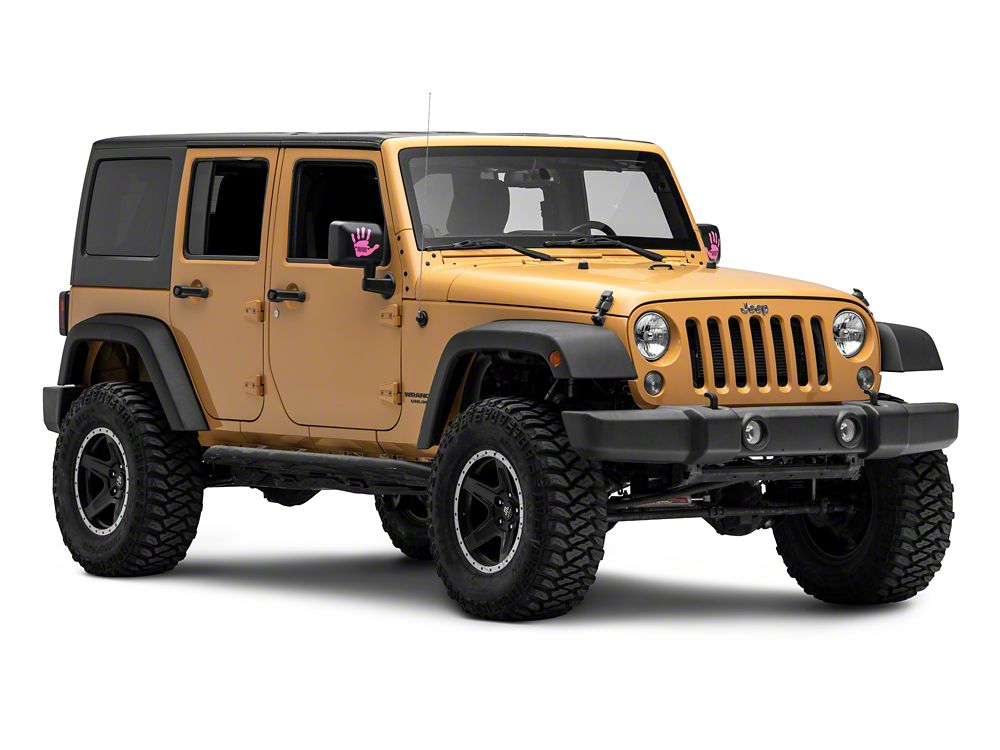レビュー高評価アイテム特集｜ファッション通販 Wave Jeep RedRock by Licensed Jeep Grille (87-18 Pink Decal; コレクション