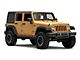 Jeep Licensed by RedRock Jeep Wave Grille Decal; Real Flag (87-18 Wrangler YJ, TJ & JK)
