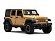 Jeep Licensed by RedRock Jeep Peace Grille Decal; Matte Black (87-18 Wrangler YJ, TJ & JK)