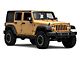 Jeep Licensed by RedRock Jeep Peace Grille Decal; White (87-18 Wrangler YJ, TJ & JK)