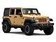Jeep Licensed by RedRock Jeep Peace Grille Decal; Red (87-18 Wrangler YJ, TJ & JK)