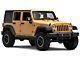 Jeep Licensed by RedRock Jeep Metal Grille Decal; White (87-18 Wrangler YJ, TJ & JK)