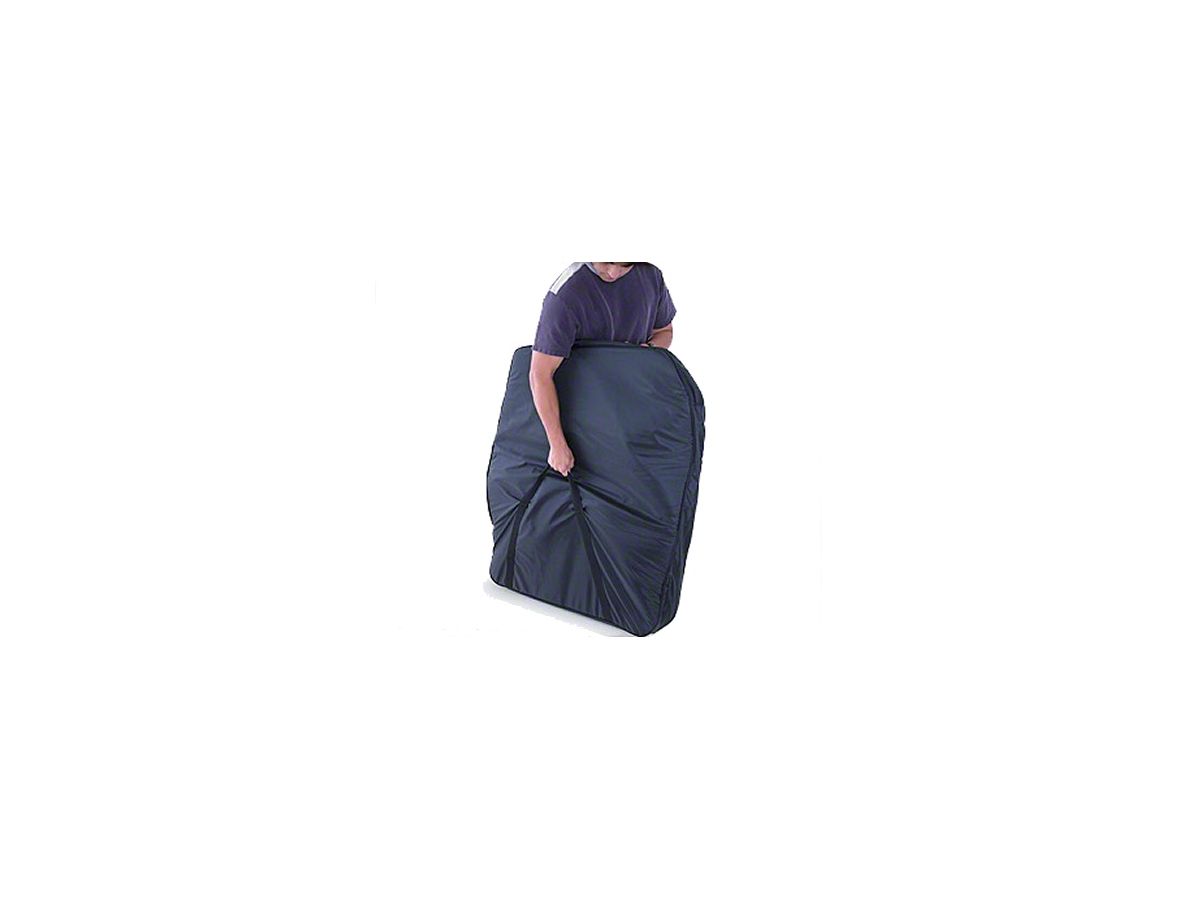 Smittybilt Jeep Wrangler Storage Bag Hard Doors Pair Black