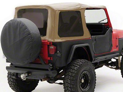 Smittybilt Replacement Soft Top with Tinted Windows; Spice Denim (97-06 Jeep Wrangler TJ w/ Factory Soft Top, Excluding Unlimited)