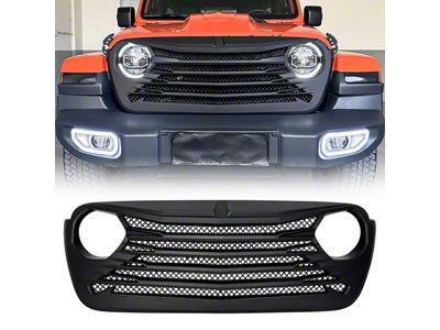 American Modified Tomahawke Grille with LED Eyebrow (20-23 Jeep Gladiator JT)