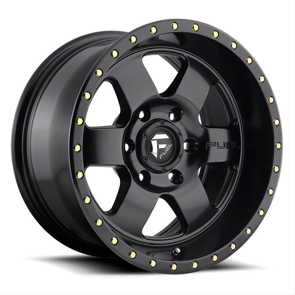 Fuel Wheels Podium Matte Black Wheel; 18x9 (18-23 Jeep Wrangler JL)
