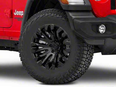 Fuel Wheels Quake Blackout Wheel; 18x9 (18-24 Jeep Wrangler JL)
