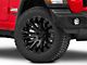 Fuel Wheels Quake Blackout Wheel; 20x10 (18-24 Jeep Wrangler JL)