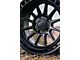 Fifteen52 Range HD Asphalt Black 6-Lug Wheel; 17x8.5; 0mm Offset (03-09 4Runner)