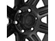 Fuel Wheels Siege Matte Black Wheel; 22x10 (07-18 Jeep Wrangler JK)
