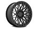 Fuel Wheels Trigger Matte Black Wheel; 17x9 (18-24 Jeep Wrangler JL)