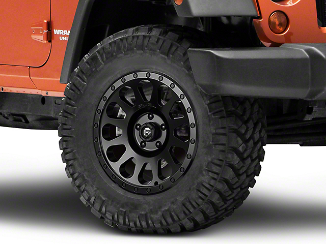 Fuel Wheels Vector Matte Black Wheel; 18x9 (18-23 Jeep Wrangler JL)