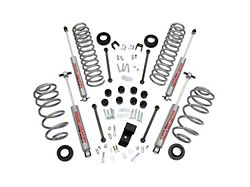 Rough Country 3.25-Inch Suspension Lift Kit with Shocks (97-02 2.5L Jeep Wrangler TJ)