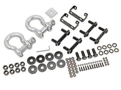 Barricade Replacement Bumper Hardware Kit for J103684 Only (07-18 Jeep Wrangler JK)