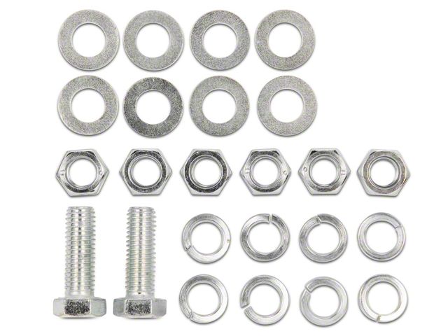 Barricade Replacement Bumper Hardware Kit for J104780 Only (07-18 Jeep Wrangler JK)